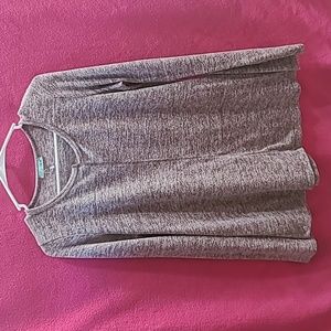 P.S. Kate Longsleeve Heathered Top